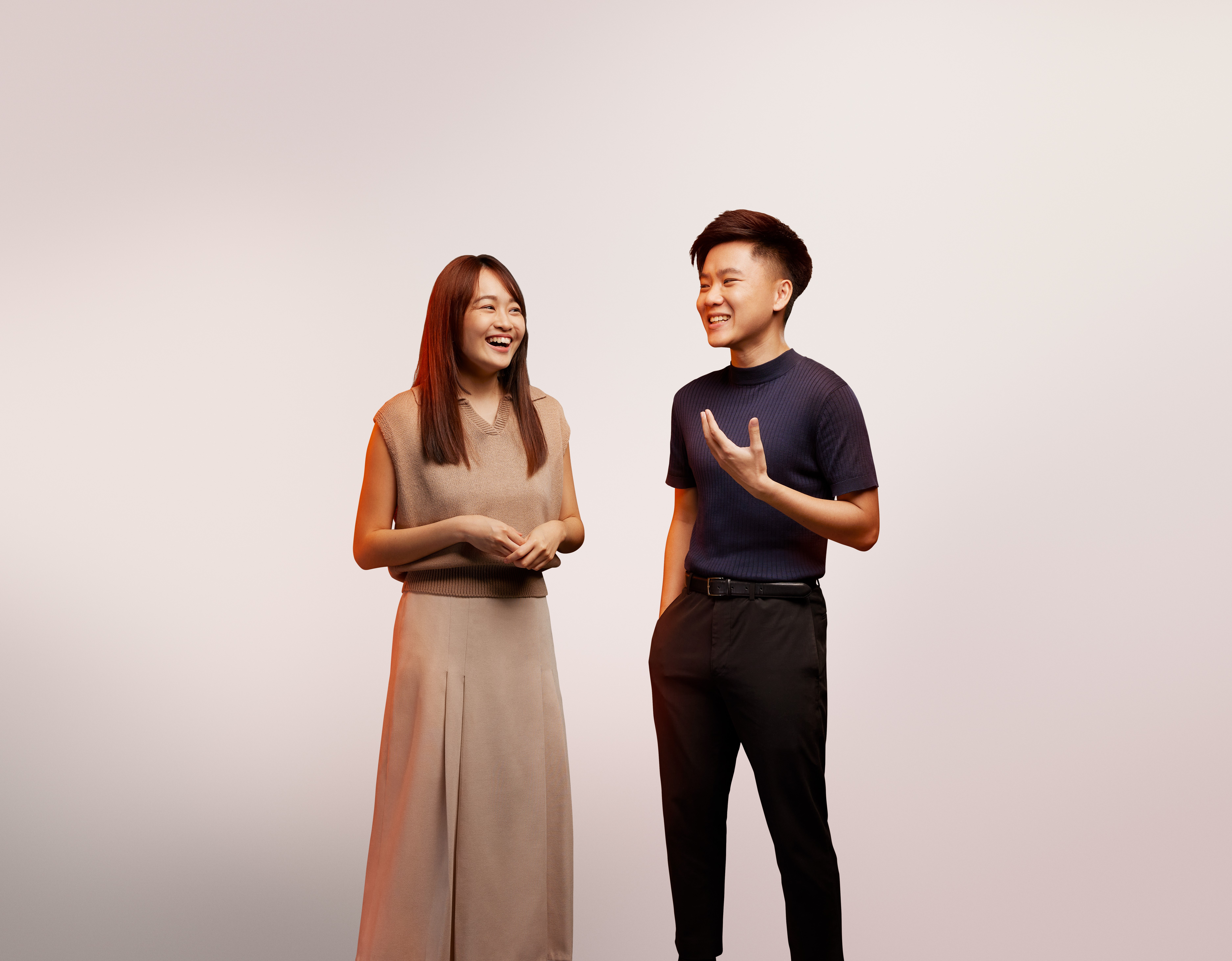 道德标准 双人 棚拍